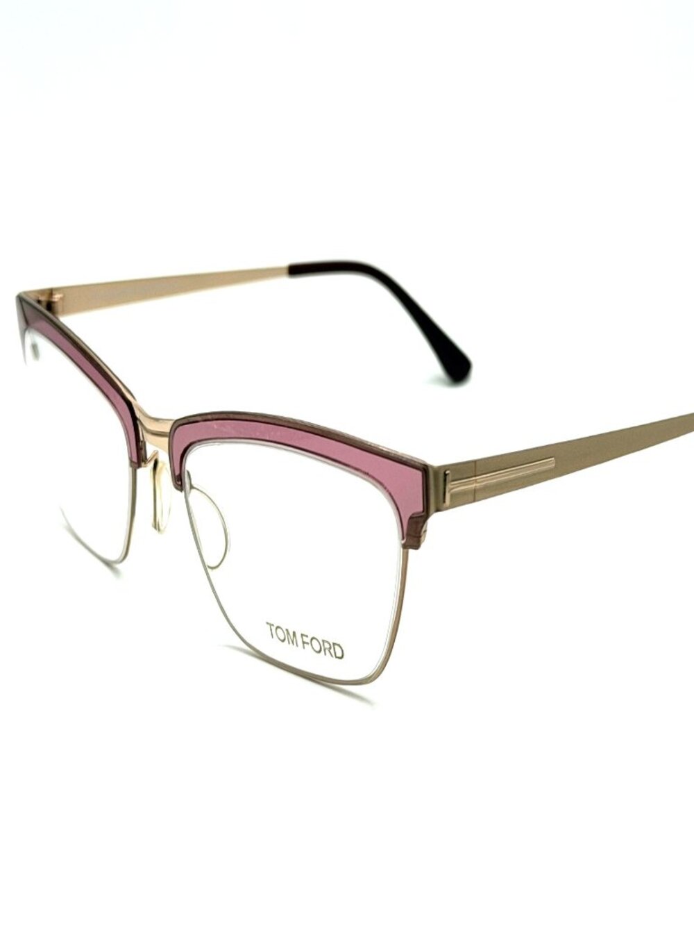 NEW TOM FORD TF 5392 071 Bordeaux/Gold Women Eyeglasses 54mm 18 135